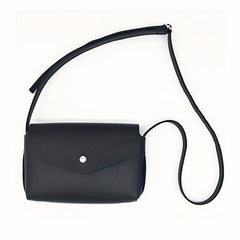 Flap Crossbody Bag PU Leather Textured Bag Purse Classic Shoulder Bag