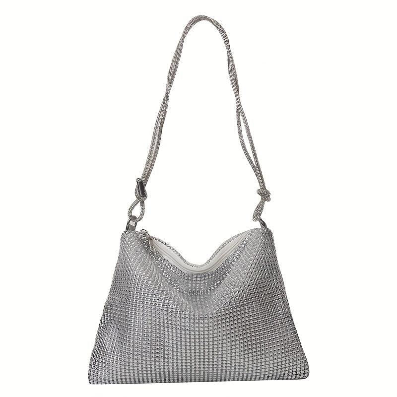 Rhinestone Shoulder Bag Evening Handbag Wedding Party Purse