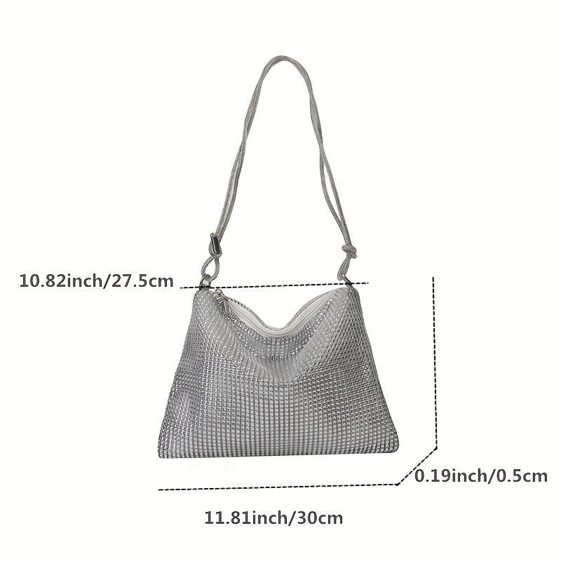 Rhinestone Shoulder Bag Evening Handbag Wedding Party Purse