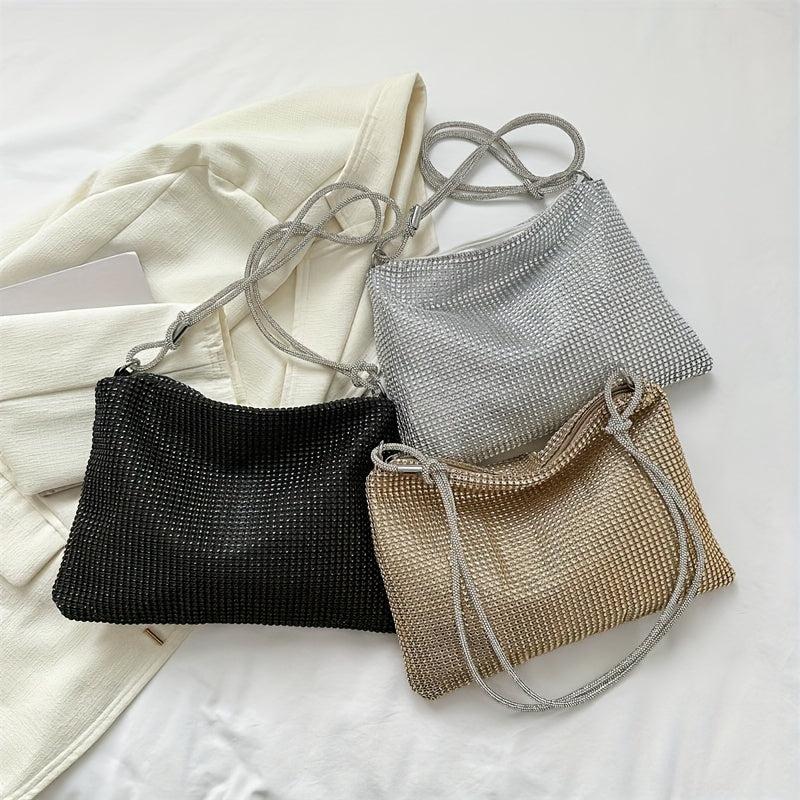 Rhinestone Shoulder Bag Evening Handbag Wedding Party Purse