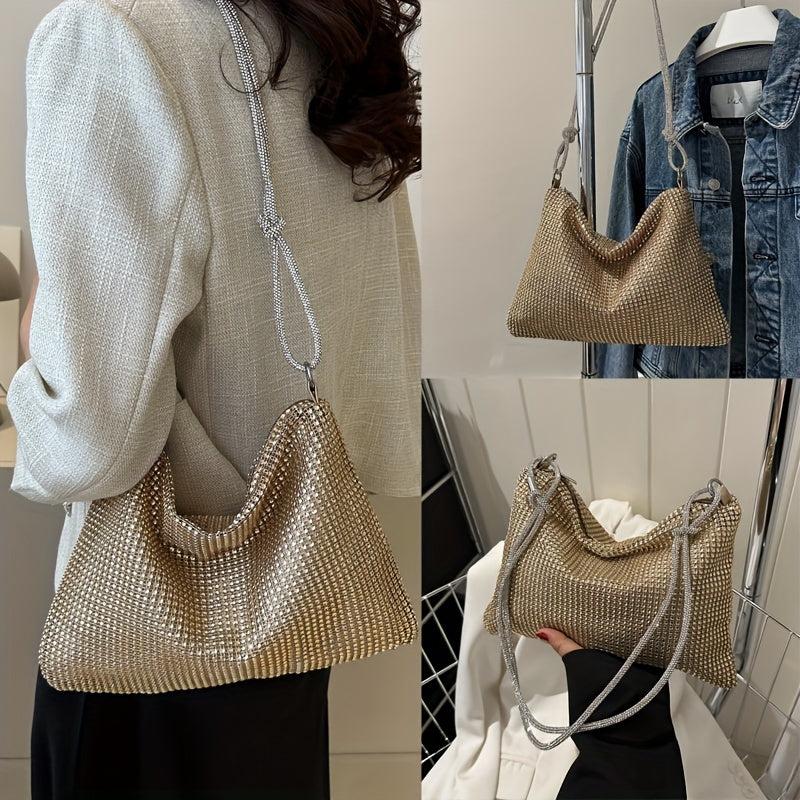 Rhinestone Shoulder Bag Evening Handbag Wedding Party Purse
