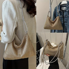 Rhinestone Shoulder Bag Evening Handbag Wedding Party Purse