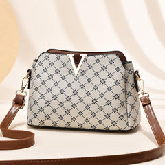 Classic Print Crossbody Bag Women's Shoulder Bag