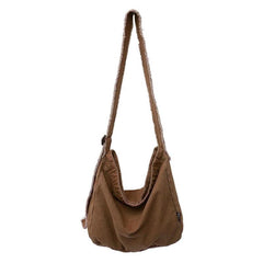 Casual Canvas Hobo Bag Crossbody Bag