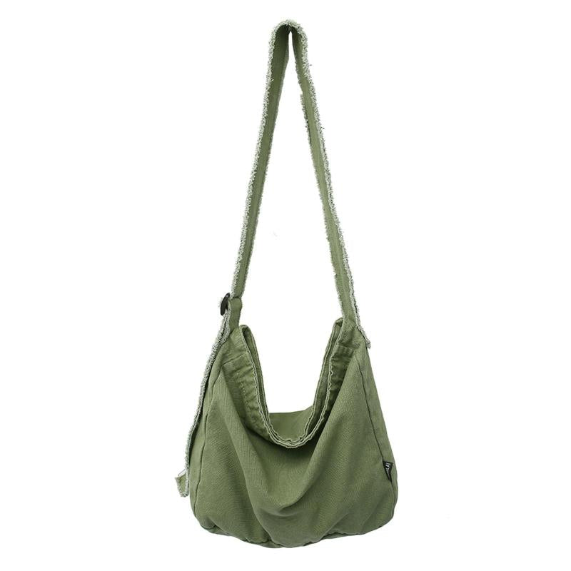 Casual Canvas Hobo Bag Crossbody Bag