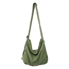 Casual Canvas Hobo Bag Crossbody Bag