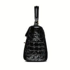 Crocodile Embossed Handbags Faux Leather Crossbody Bag