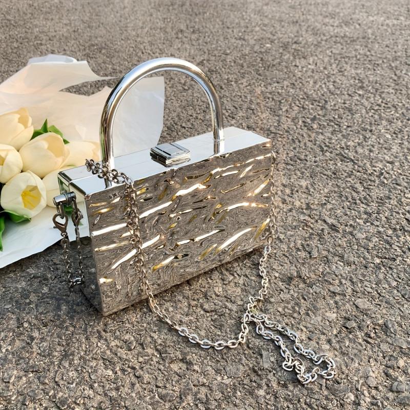 Stylish Mini Acrylic Crossbody Bag Square Shoulder Handbag Purse