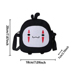 Anime Crossbody Bag Canvas Coin Purse Cosplay Shoulder Bag