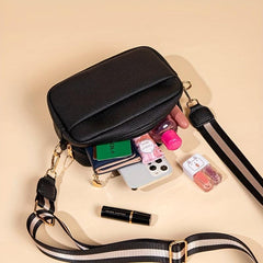Crossbody Phone Bag Vegan PU Shoulder Bag Women's Casual Handbag