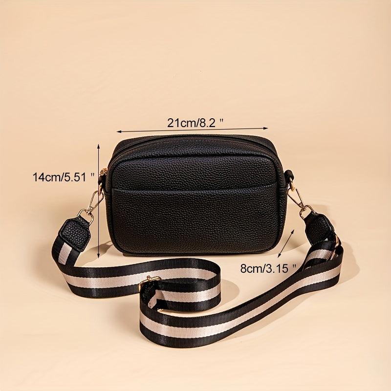Crossbody Phone Bag Vegan PU Shoulder Bag Women's Casual Handbag