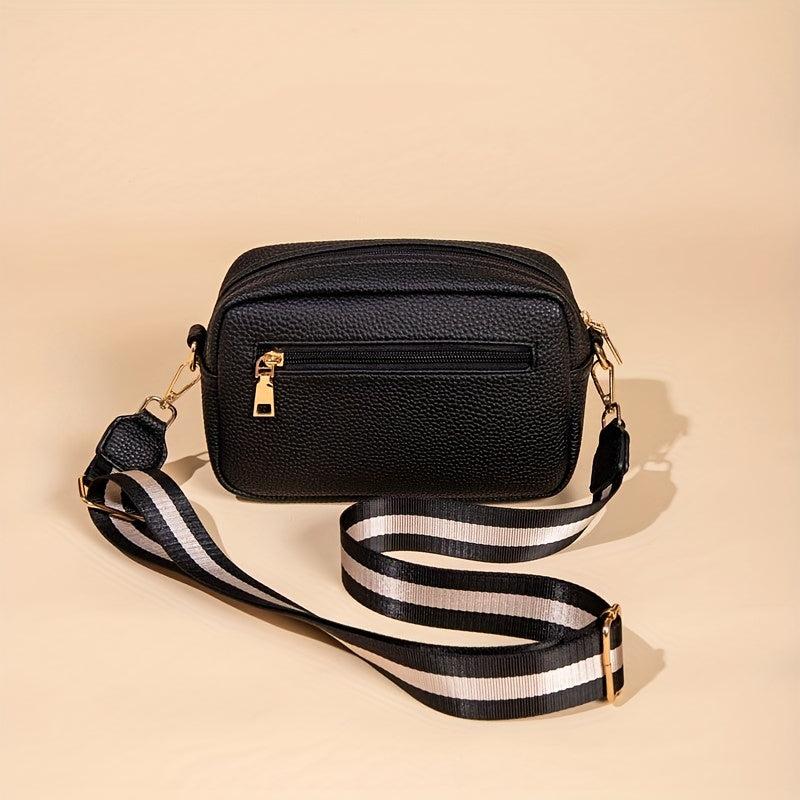Crossbody Phone Bag Vegan PU Shoulder Bag Women's Casual Handbag