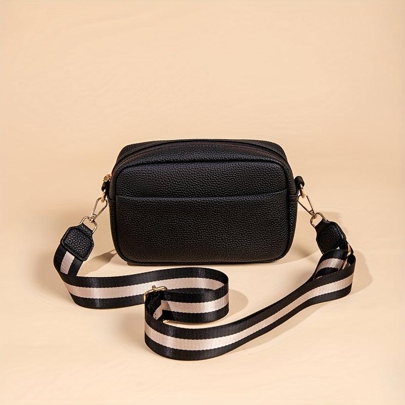 Crossbody Phone Bag Vegan PU Shoulder Bag Women's Casual Handbag