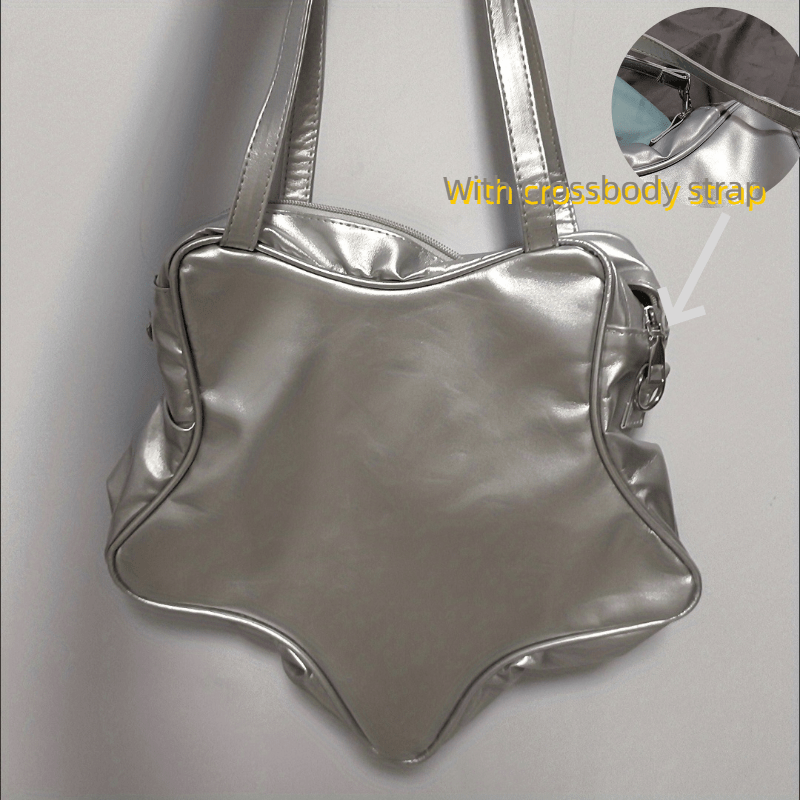 Y2K Star Shoulder Bag Retro Handbag Purse Crossbody Cartoon Graphic