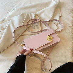 Minimalist Square Flap Shoulder Bag All Match Stylish Underarm Bag