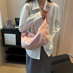 Large Capacity Crossbody Bag Shoulder Commuter Bag Women's Casual Handbag