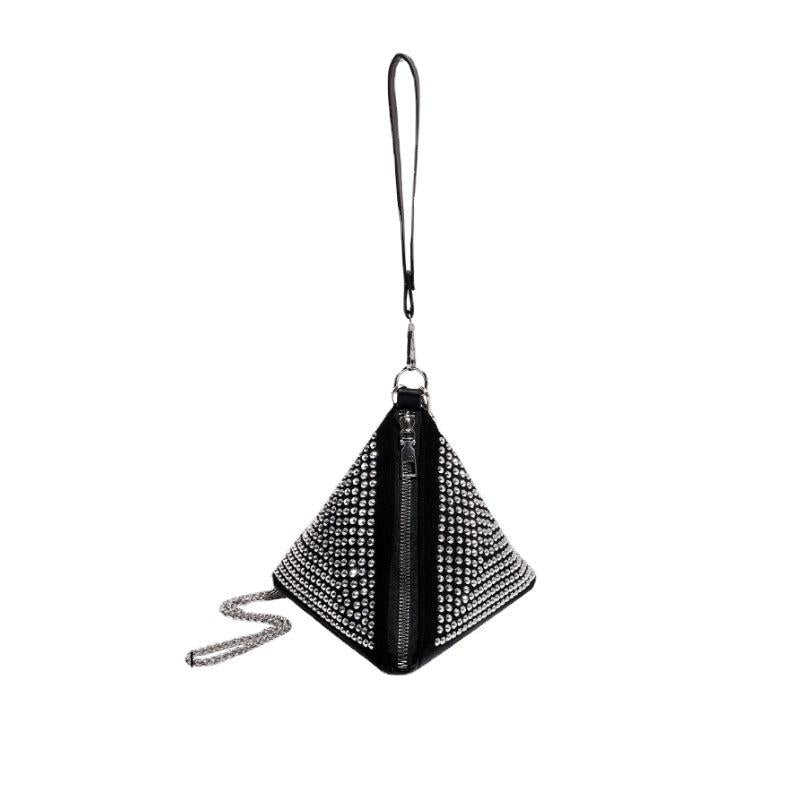Rivet Decor Crossbody Bag Mini Purse