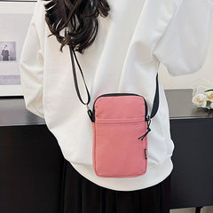 Stylish Crossbody Phone Bag Zipper Shoulder Bag