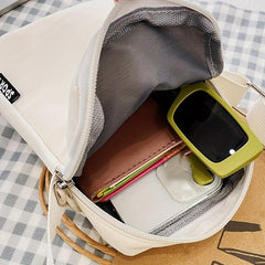 Stylish Crossbody Phone Bag Zipper Shoulder Bag