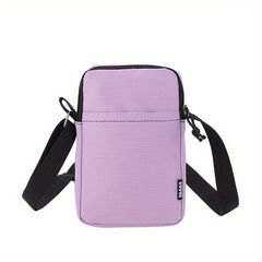 Stylish Crossbody Phone Bag Zipper Shoulder Bag