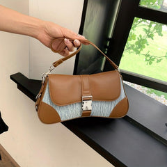 Texture Niche Shoulder Bag Crossbody Bag
