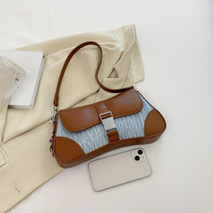 Texture Niche Shoulder Bag Crossbody Bag