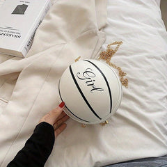 Mini Basketball Shaped Novelty Crossbody Bag Women's Handbag & Shoulder Purse