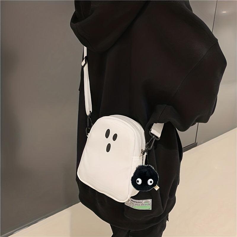 Cartoon Ghost Crossbody Bag Skull Elf Halloween Party Novelty Purse