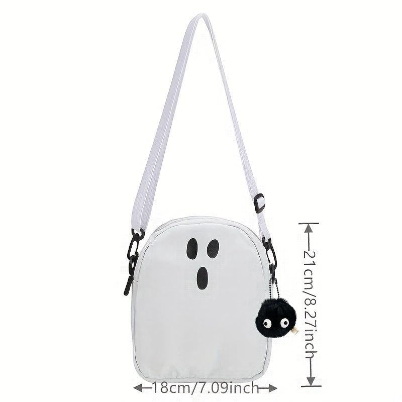 Cartoon Ghost Crossbody Bag Skull Elf Halloween Party Novelty Purse