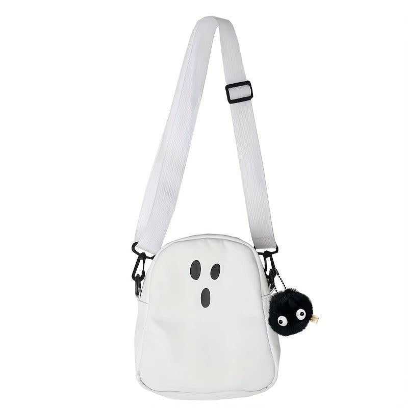 Cartoon Ghost Crossbody Bag Skull Elf Halloween Party Novelty Purse