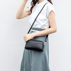 Minimalist Crossbody Bag Stylish PU Shoulder Bag Women's Casual Handbag