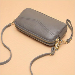 Minimalist Crossbody Bag Stylish PU Shoulder Bag Women's Casual Handbag