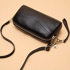 Minimalist Crossbody Bag Stylish PU Shoulder Bag Women's Casual Handbag