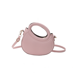 Stylish Crossbody Bag PU Leather Saddle Bag