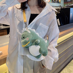 Dino Crossbody Bag Stylish Niche Bag for Shopping