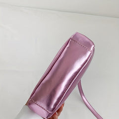 Mini Crossbody Sling Bag Chain Chest Bag Women's Casual Shoulder Purse Handbag