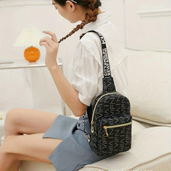 Stylish Letter Print Sling Bag for Women