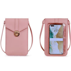Touch Screen Phone Wallet Women's Crossbody Bag Small Phone Bag