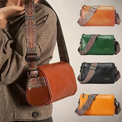 Retro Style Small Geo Strap Crossbody Bag