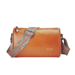 Retro Style Small Geo Strap Crossbody Bag