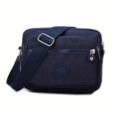 Portable Square Shoulder Bag Zipper All Match Crossbody Bag
