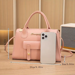 Solid Casual Crossbody Bag for Women, Daily Shoulder Bag & Purse