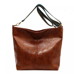 Geometric Pattern Shoulder Bag Vintage Style Large Capacity Handbag