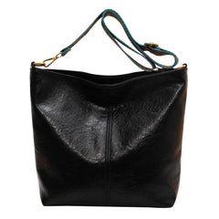 Geometric Pattern Shoulder Bag Vintage Style Large Capacity Handbag