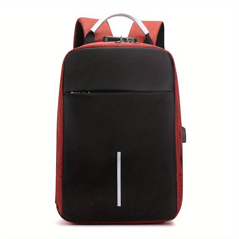 Anti Theft Backpack with USB Charging Port - Father's Gift