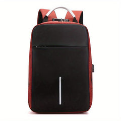 Anti Theft Backpack with USB Charging Port - Father's Gift