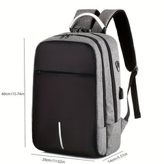Anti Theft Backpack with USB Charging Port - Father's Gift
