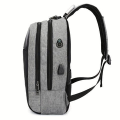 Anti Theft Backpack with USB Charging Port - Father's Gift