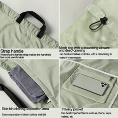 Lightweight Casual Drawstring Backpack Multifunctional Sports Rucksack