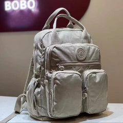 Large Capacity Preppy Backpack Lightweight School Campus Daypack